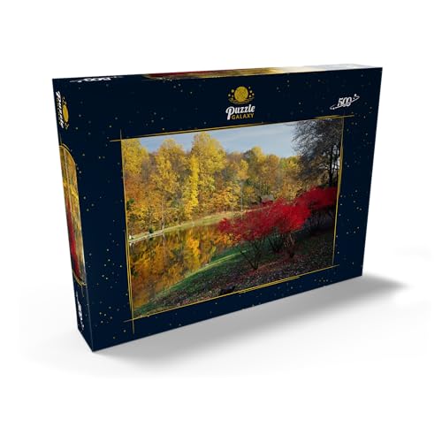 Paisaje Otoñal Cerca De Ridgefield, Indian Summer, Connecticut, EE.UU. - Premium 500 Piezas Puzzles - Colección Especial MyPuzzle de Puzzle Galaxy