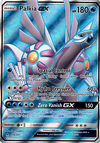 Palkia GX - 119/131 - Holo de arte completo raro - Pokemon Sun & Moon: Luz prohibida