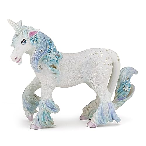 Papo Toys 2039104-Figura Unicornio De Las Nieves (Plastico) Figura, Color arcoíris (2039104)