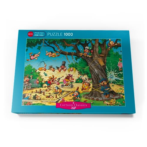 Parque Infantil - Jean-Jacques Loup - Clásicos del Cómic - Premium 1000 Piezas Puzzles - Colección Especial MyPuzzle de Heye Puzzle