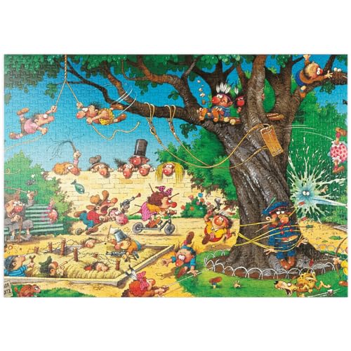 Parque Infantil - Jean-Jacques Loup - Clásicos del Cómic - Premium 1000 Piezas Puzzles - Colección Especial MyPuzzle de Heye Puzzle