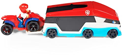 PATRULLA CANINA - PAW PATROLLER TRUE METAL - Coche Patrulla Canina Paw Patroller de Metal con Quad de Juguete con Ryder - 6062573 - Juguetes Niños 3 Años +