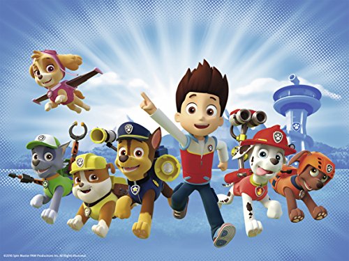 Paw Patrol-10C4005556074242C10 Paw Patrol Rompecabezas 12 Cubos con maletín, Multicolor, 25 x 15 cm (Ravensburger 74242)