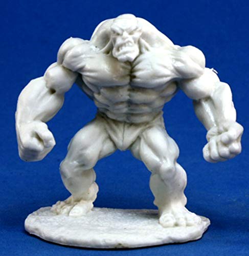 Pechetruite 1 x Clay Golem - Reaper Bones Miniatura para Juego de rol Guerra - 77170