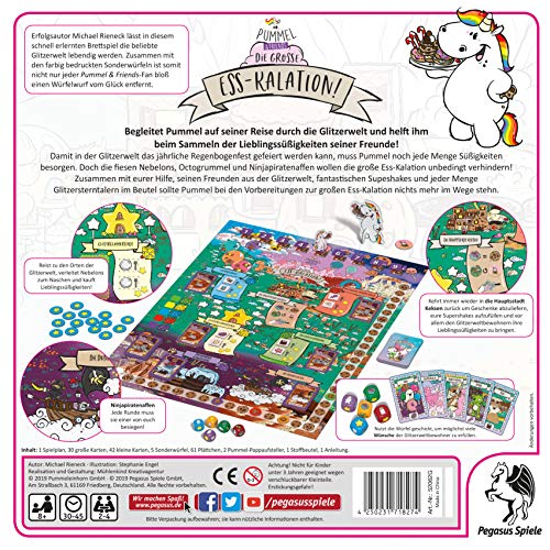 Pegasus Spiele 52062G Pummel & Friends – La Gran Escala de Comer.