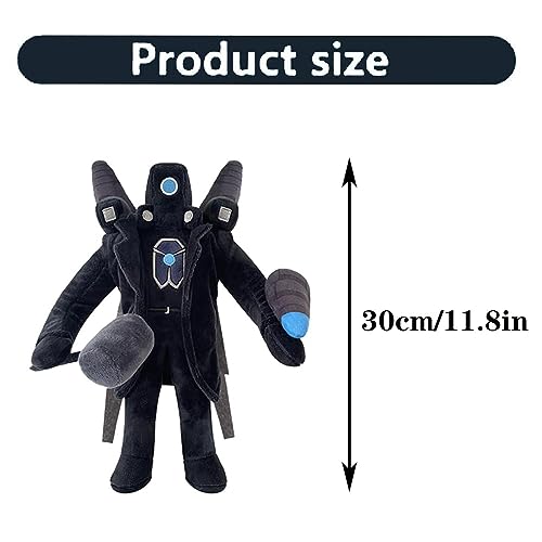 Peluches Ski-bidi Toilet Man - Juguete De Peluche Speakerman Titan TV Man De 30 Cm | Juego De Terror Ski-bidi Toilet Plushies Figura Muñeca Niños, Fanáticos Y Amigos