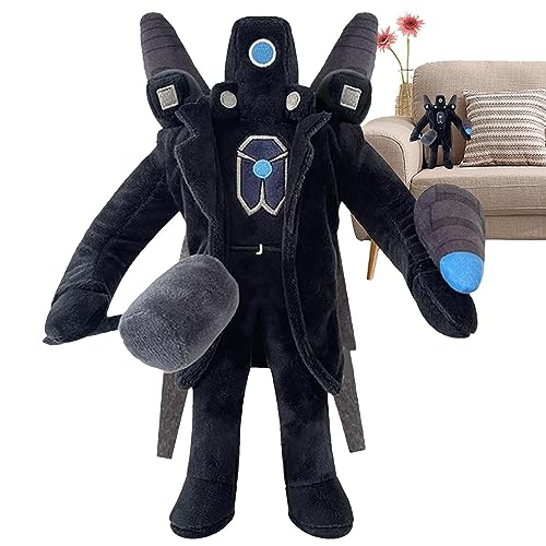 Peluches Ski-bidi Toilet Man - Juguete De Peluche Speakerman Titan TV Man De 30 Cm | Juego De Terror Ski-bidi Toilet Plushies Figura Muñeca Niños, Fanáticos Y Amigos