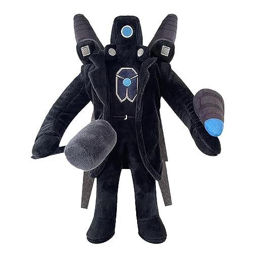 Peluches Ski-bidi Toilet Man - Juguete De Peluche Speakerman Titan TV Man De 30 Cm | Juego De Terror Ski-bidi Toilet Plushies Figura Muñeca Niños, Fanáticos Y Amigos