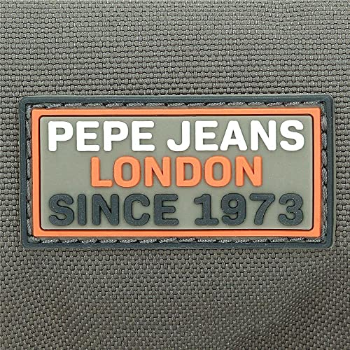 Pepe Jeans Cody Mochila Saco Con Cremallera Negro 35x46 cms Poliéster