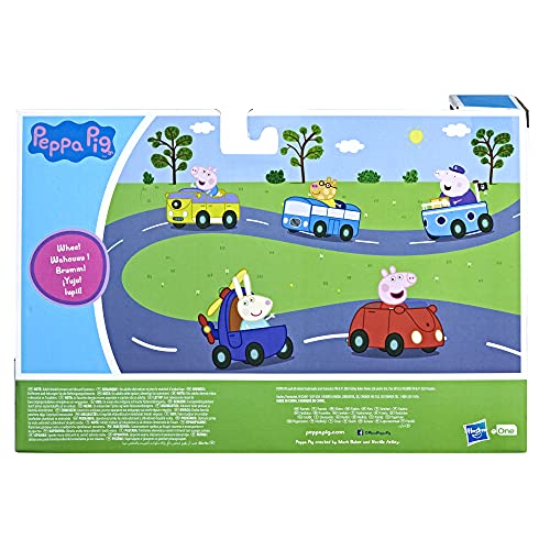 Peppa Pig Peppa's Adventures Peppa and Friends Mini Buggies Juguete Preescolar, 5 vehículos, a Partir de 3 años, F25155L0