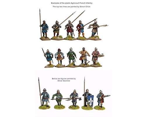 PERRY MINIATURES : 28 mm; Fanteria Francesa Ad Agincourt 1415-29.