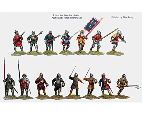 PERRY MINIATURES : 28 mm; Fanteria Francesa Ad Agincourt 1415-29.