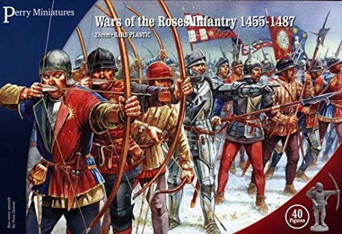 Perry Miniatures WR1 War of the Roses 1455-87 28mm 1:56 40 plastic figures