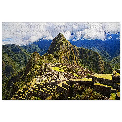 Perú Machu Picchu Puzzle 1000 Piezas para Adultos Familia Rompecabezas Recuerdo Turismo Regalo