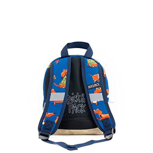 Pick & Pack Viena XS-Mochila (Tejido Denim Unisex Adulto, Color Azul Vaquero, X-Small