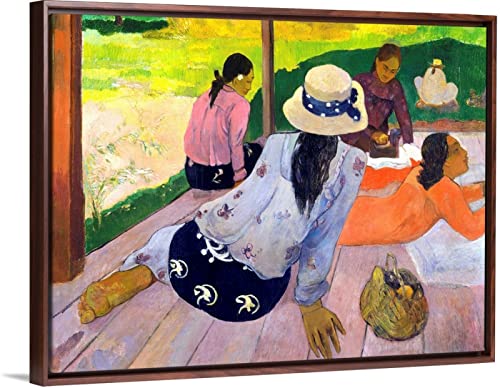 Pintar por Numeros Adultos, Niños, DIY Paint by Numbers, Cuadros para Pintar por Numeros, Incluye Lienzo, Pincel, Pigmento Acrílico- Decoraciones para el Hogar — La siesta, de Paul Gauguin