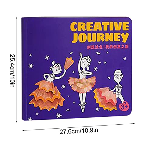 pintura acuarela bolsillo,2023 Nuevo cuaderno bocetos acuarela bolsillo | pintura acuarela bolsillo viaje libro mágico acuarela para niños Rianpesn