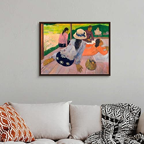 Pintura por números Adultos, Kits de Pintar acrílica DIY para Adultos Niños Principiantes Fácil sobre Lienzo con Pinturas y Pinceles@ — La siesta, de Paul Gauguin