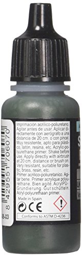 Pintura Vallejo de poliuretano, 17 ml, color UK Bronze Green