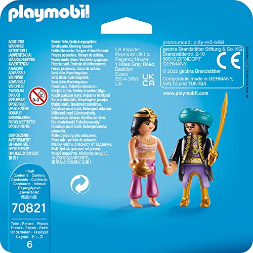 Playmobil 70821 Indian Royal Couple, Multicoloured, One Size