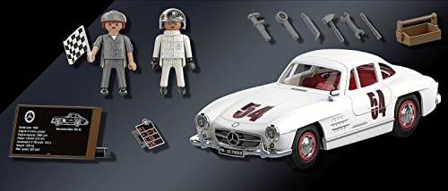 PLAYMOBIL 70922 Mercedes Benz 300 SL, Coche de Juguete para niños y Adultos, A Partir de 5 a 99 años