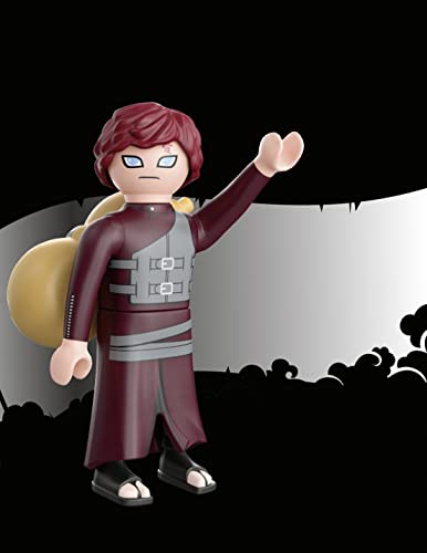 PLAYMOBIL Naruto Shippuden 71103 Gaara, Divertido Juego Creativo para los Fans del Anime con Detalles Impresionantes y Accesorios auténticos, Contiene 4 Piezas, a Partir de 5 años