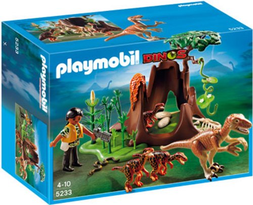 PLAYMOBIL - Velociraptors con Exploradora (5233)