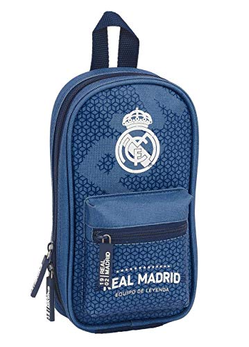 PLUMIER MOCHILA C/4 PORT.LLENOS REAL MADRID "LEYENDA"