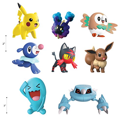 Pokemon 96302 Battle 8 Figura, Multicolor, 2/3 Pulgadas