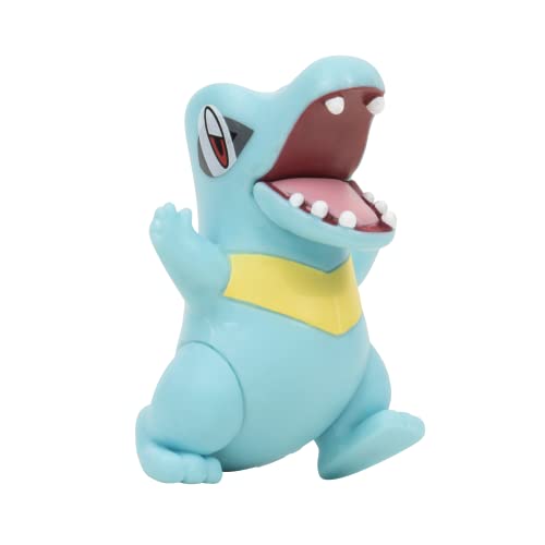 Pokemon- Battle Figure Set 3PK: Totodile, Toxel, Magikarp W11 (Jazwares PKW2348)