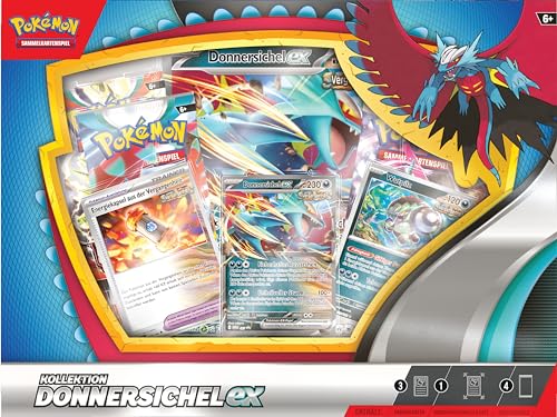 Pokémon- Colección Donnerheiel-ex, Color Trueno de Media Luna (290-45776)