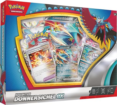 Pokémon- Colección Donnerheiel-ex, Color Trueno de Media Luna (290-45776)