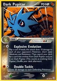 Pokemon - Dark Pupitar (40) - EX Team Rocket Returns