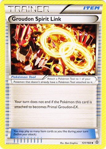 Pokemon - Groudon Spirit Link (131/160) - XY Primal Clash