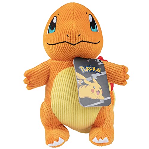 Pokémon - Juguete de peluche de pana Charmander de 8 pulgadas, edición limitada, licencia oficial, gran regalo para niños