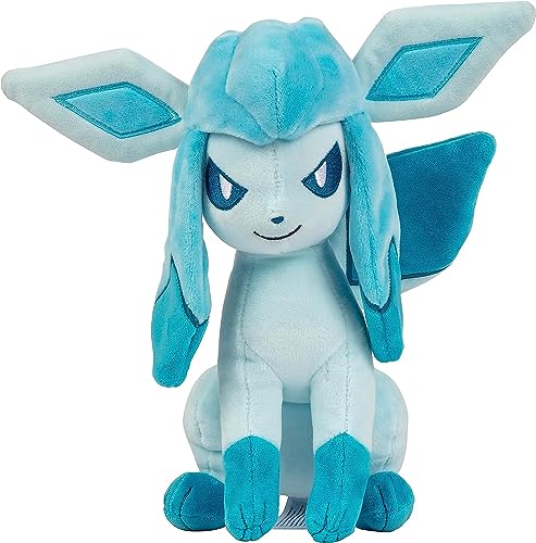 Pokemon Peluche Glaceon 20 cm – Nueva Juguetes 2022 Peluche con Licencia Oficial