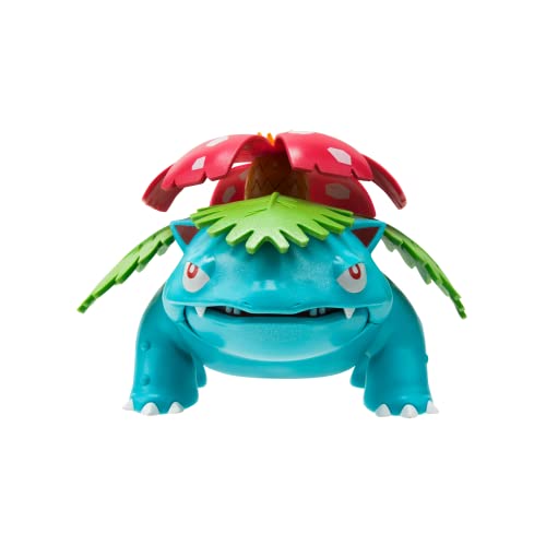 Pokemon PKW2775 Select Evolution - Paquete de 3 Figuras de Batalla Bulbasaur, 3 Ivysaur y Venusaur de 12 Pulgadas, Multicolor