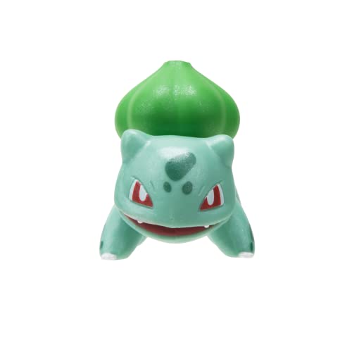 Pokemon PKW2775 Select Evolution - Paquete de 3 Figuras de Batalla Bulbasaur, 3 Ivysaur y Venusaur de 12 Pulgadas, Multicolor