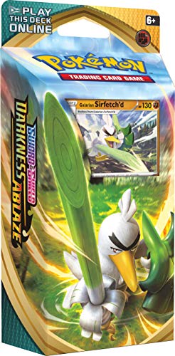 Pokemon POK81720 TCG: Sword and Shield 3 Darkness Ablaze Theme Deck (uno al Azar), Colores Mezclados