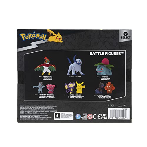 Pokemon Select Evolution Multipack (2" Eevee #1, 3" Jolteon, 3" Vaporeon, 3" Flareon)