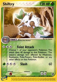 Pokemon - Shiftry (22) - EX Sandstorm