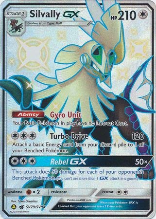 Pokemon Silvally GX SV79/SV94 - Brillante Ultra Raro Destinos Ocultos Singles