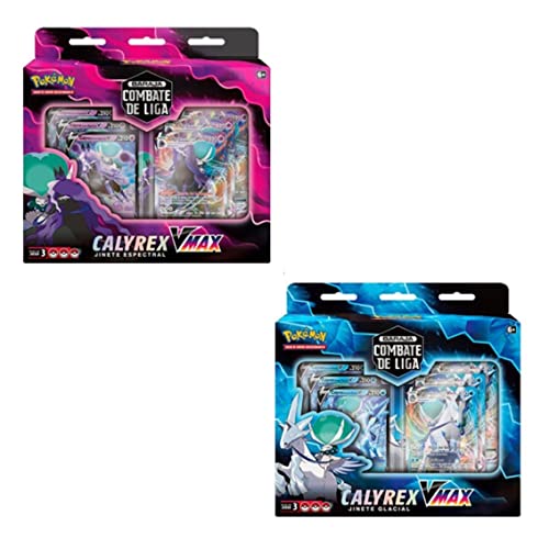 Pokémon TCG Expositor Calyrex VMax League Battle Decks (6)*Inglés*