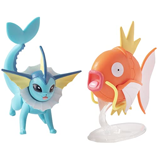 Pokemon Vaporeon Pikachu Scorbunny y más Multipack, Multicolor, Figuras Set 8 Pack – 5-8 cm Pokémon Figuras