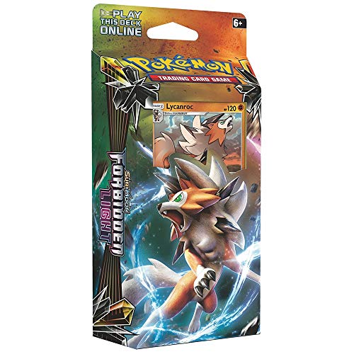 PokemPokemon TCG: Sun & Moon Forbidden Light Lycanroc Theme Deck | Juego de cartas coleccionables