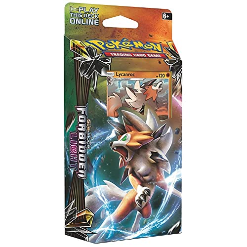 PokemPokemon TCG: Sun & Moon Forbidden Light Lycanroc Theme Deck | Juego de cartas coleccionables