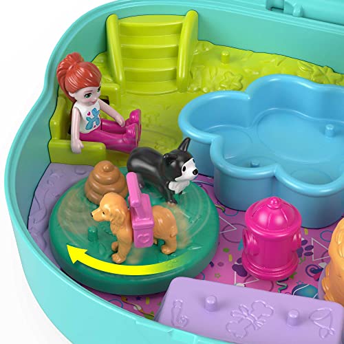 Polly Pocket- Perrito Fiesta de cumpleaños para Perros Compacto, Multicolor, Unique Size (HKV30)