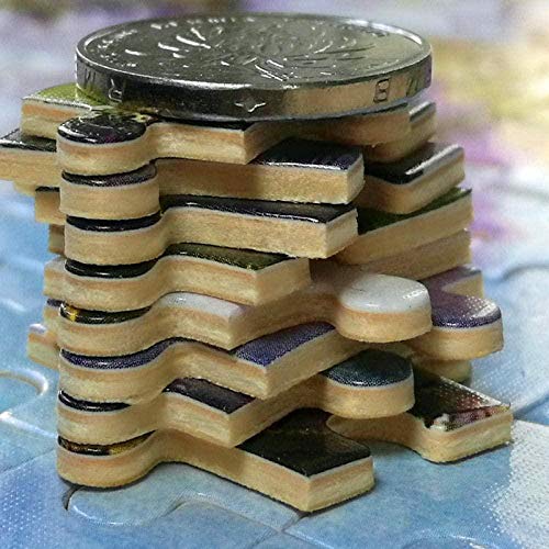 POLMK Puzzles para Adultos300 PiezadinosaurioRompecabezas de Madera para Adultos, Rompecabezas de Madera con Forma de Animales, Rompecabezas con Formas únicas Brain IQ Desarrollando un Juego mágico