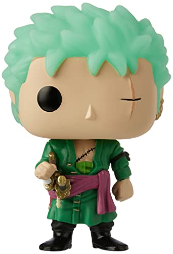 Pop Animación: One Piece - Roronoa Zoro (brilla en la oscuridad) Funko Kody Trading Figura de vinilo exclusiva