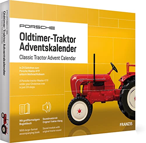 Porsche Oldtimer-Traktor Adventskalender